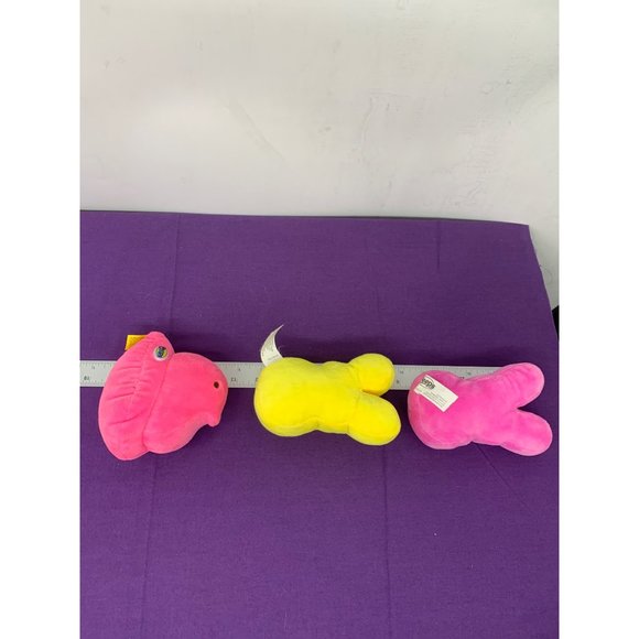 Peeps Easter Candy Toys 6" Plush Lot of 3 Stuffed Animals - Picture 6 of 7